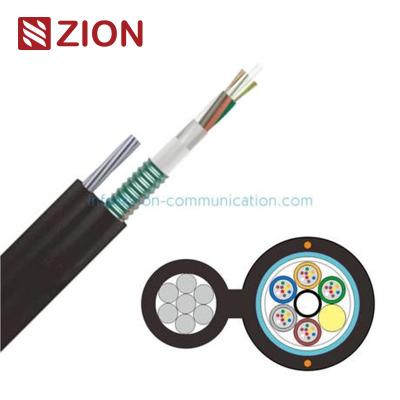 China Cuadro autosuficiente acorazado ligero 8 cable óptico GYFC8S (Todo-seco) en venta