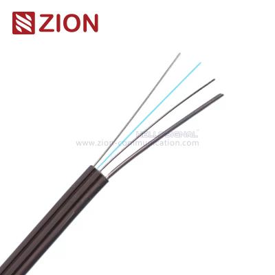 China Arco-tipo autosuficiente cable de descenso de acero del miembro de fuerza FTTH GJYXCH en venta