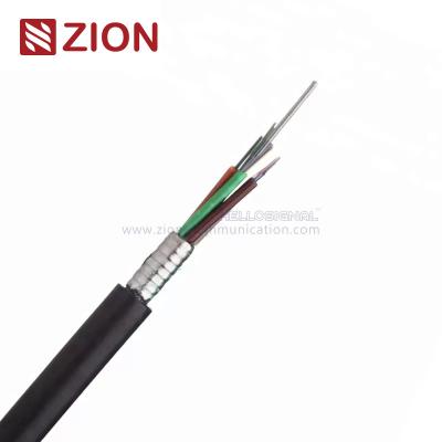 China GYTS Stranded Loose Tube Fiber Cable with PE Sheath for Outdoor Application for sale