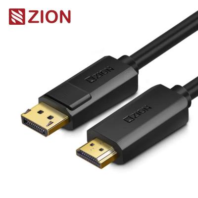 China 4K DisplayPort para cabo HDMI Adaptador de vídeo 4K para computadores Computadores portáteis Monitores HDTVs à venda