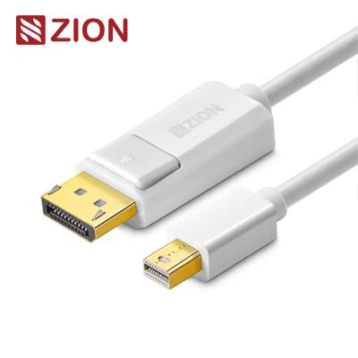 China 4K MiniDP a DisplayPort Cable Cable de vídeo 4K de alto rendimiento para monitores computadoras portátiles PC en venta