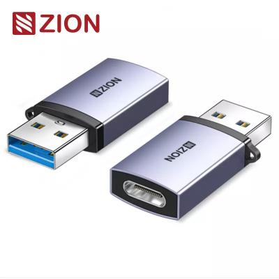 China USB 3.2 Gen 2 Homem para Adaptador Fêmea Tipo-C Single Side 10Gbps Alta Velocidade USB 3.2 Gen 2 Adaptador para Transferência Rápida de Dados à venda