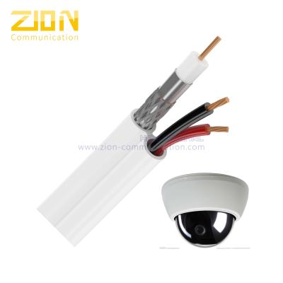 China revestimento de PVC De cabo coaxial do CCTV do condutor RG59 de 0.71mm BC, cabo coaxial de pequenas perdas à venda