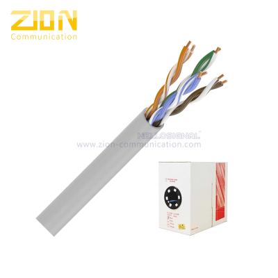 China Netz-Kabel-Kupfer-plattiertes Aluminium UTPs CAT5E mit PVC-Jacke für schnelles Ethernet zu verkaufen