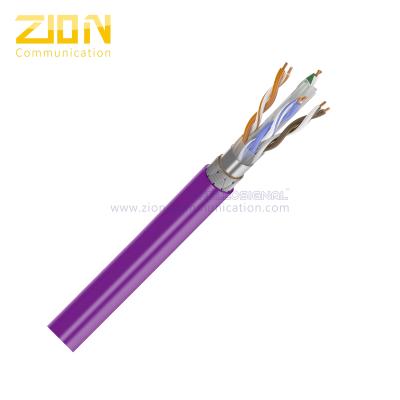 中国 紀元前のSF/UTP CAT6ネットワーク ケーブルLSZHコンダクターの長いネットワーク ケーブル4数 販売のため