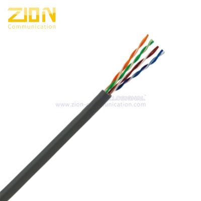 China Industrielles CAT5e Kabel ULs, industrielle Automatisierung verkabelt graue Jacke zu verkaufen