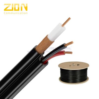 Chine Veste de PVC coaxiale de cable électrique de télévision en circuit fermé de l'UL CMR RG59/U avec 7 la puissance du × 0.37mm AVANT JÉSUS CHRIST pour les Etats-Unis à vendre