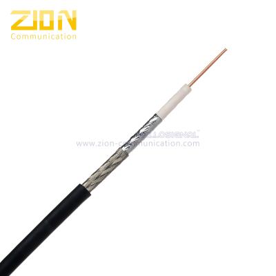 Chine Basse perte 200 avec le comité technique tressant la veste de PVC câble coaxial de liaison de signal de 50 ohms pour GPS à vendre