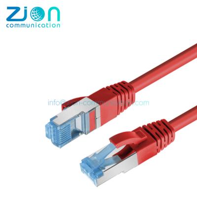 중국 Cat 6A S/FTP 팩스 코드, 중국 제조사로부터의 나동선 Lan 네트워크 케이블,  실내 범주 케이블 판매용