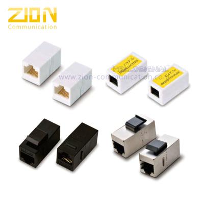 China UTP/FTP Jack Coupler trapezoide ZCM221-228, peça fundamental, ethernet, do fabricante de China - Zion Communiation à venda