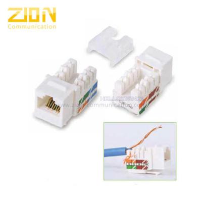 China Grau ZCM265-C5/6/6A Jack trapezoide de UTP RJ45 90, ethernet, do fabricante de China - Zion Communiation à venda