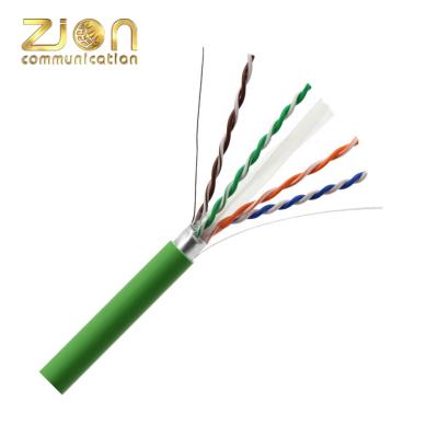 China F/UTP CAT6 BC PVC 0.57mm Copper Conductor HDPE Category 6 Ethernet indoor Cable PVC  Jacket CPR NO.7112212 for sale