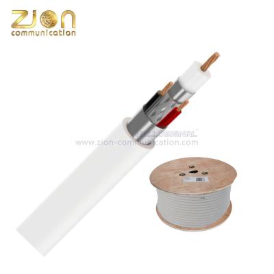 China Alu trenza el cable coaxial del CCTV del 70% MENA con 2C el poder Mini Coax +2 x 0,22 en venta