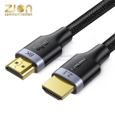 Κίνα Tinned Copper HDMI 2.1 8K Cable Black Colour προς πώληση