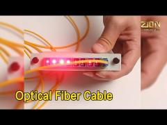 Single Core Optical Fiber Cable Multi Purpose Distribution Fire Retardant