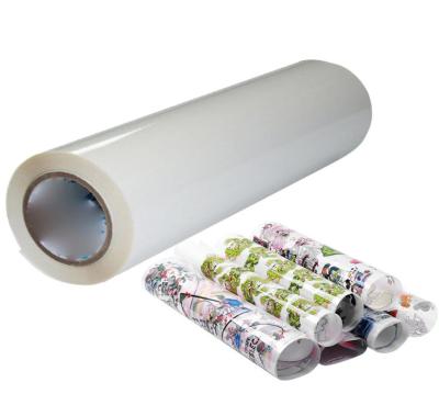 China Matt Heat Transfer PET Film 33cm DTF Film Roll 30m A3 DTF Printer Film for sale