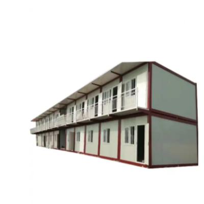 China Light Steel Frame Galvanized 2 Bedroom Prefabricated Container Office for Mobile Work for sale