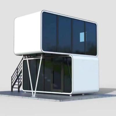 China Apple Cabin House Luxe Draagbare Op maat gemaakte modulaire huizen 20ft Prefab Container House Te koop