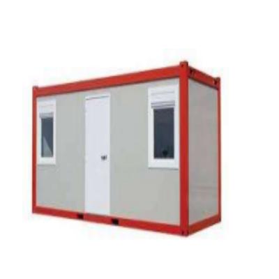 China Puerta de acero 20 pies Modular Prefabricado Contenedor Casa para Hotel Desmontable Flat Pack en venta