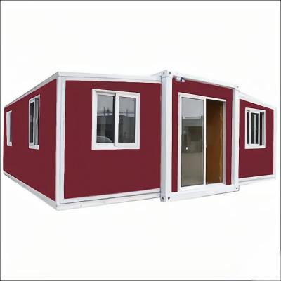 China Erweiterbares 3 Schlafzimmer Prefab Containerhaus Isolierte mobile Villa zu verkaufen