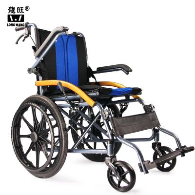 China Hospital / Home Collapsible Leg Hamper Folding Backrest Armrest Can Lift Lightweight Wheelchair Hot Seller for sale