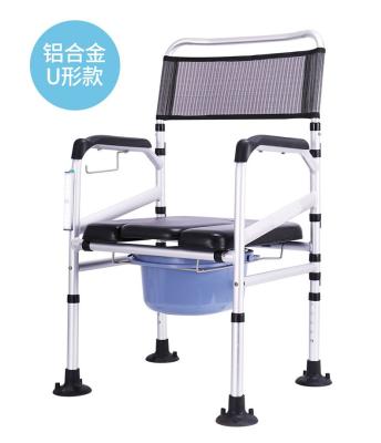 China Commode Reusable Multi Purpose One Commode Chair Stainless Steel for sale