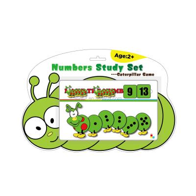 China Educational Funny Educational Game Esummi Caterpillar I Level I Number Study Game For Kids Kindergarten Gifts for sale