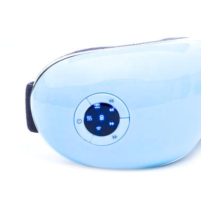 China Air Pressure Battery Operated Passionate Vibration Five Mode Health Care Electric Eye Massager With Music for sale