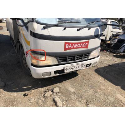 China For 2003 Hino 300 Dutro Dyna BU420 BU320 Chrome Corner Panel Trim For Hino 300 Dutro Dyna BU420 BU320 2003 for sale