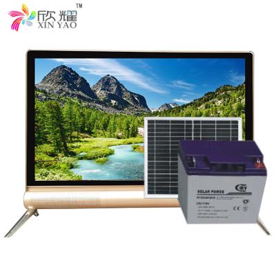 China Home / Hotel TV Powered Solar LCD TV 12v 220v DC , 15 17 19 22 24 32 Inch 12V DC LED TV for sale