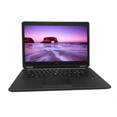 China Camera Used Notebook Laptop Core i5 14 Inch E7450 128Gb SSD 4GB Memory Cheap Used Laptop For Business for sale