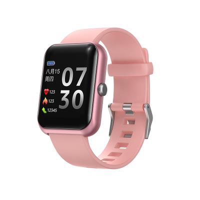 China 2021 Hot Saleing Touch Screen Smart Watch Heart Rate Blood Pressure Wristband Sports Watches Band Smartwatch for sale