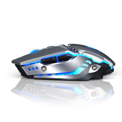 China 3D 2020 Lighting 2.4G Rechargeable Silent Led Gaming Wireless Mouse for sale