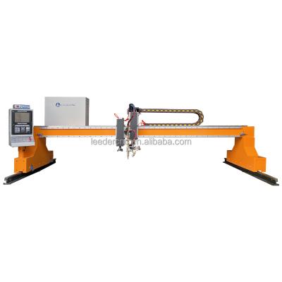 China Industrial Metal Reducing Jinan Low Cost For Metal Cutting CNC Flame Plasma Cutting Light Gantry Type CNC Plasma Cutting Machine for sale