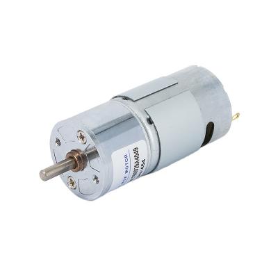 China Dustproof Brushed Small Electric Gear Motors 12v 24V 5R~1000R Gear Motor With Stocks Available for sale