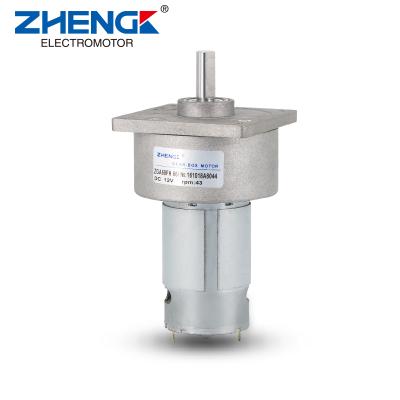 China ZHENGKE Dustproof ZGA60FH - G 12v 24v 36v High RPM Micro DC Magnetic Motor For Fan for sale