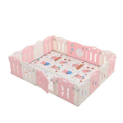 China Sturdy Wholesale Kids Plastic Baby Playpen for sale