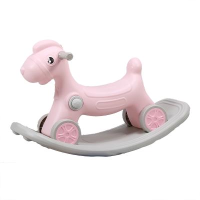 China High Quality Easy Assembly Toys For Children Kids Toys Rocking Horse Indoor Baby Play Horse for sale