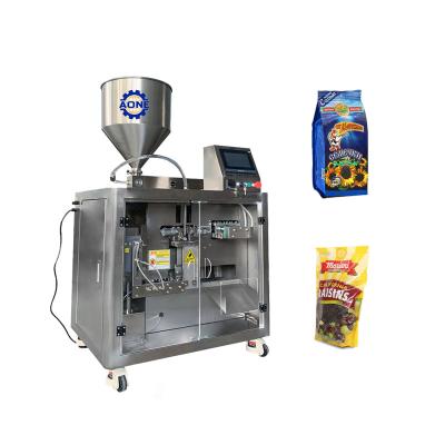 China High Speed ​​Food Cookie Peanuts Nut Stand Up Packing Machine Zipper Pouch Bag Preformed Bag Cookie Packaging Machine for sale