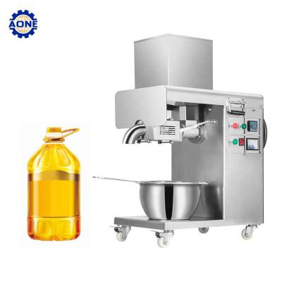 China High Efficient In Running Mobile Automatic Hot Pressing Walnut Olive Oil Press Machine Stainless Steel Peanut Sesame for sale