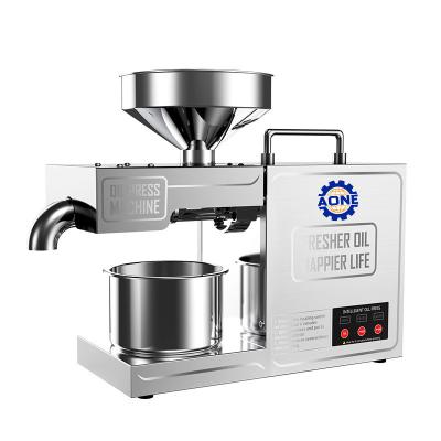 China High Efficient Hot Sale Small Sesame Peanut Soybean Bean Oil Extractor Machine/Electric Oil Extractor for sale