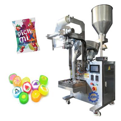 China Multifunctional Automatic Candy Food Snacks Square Gummies Packing Machine for sale