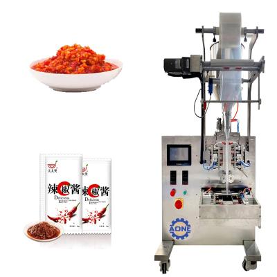 China Full Automatic Chili Oil Sesame Oil Honey Tomato Sauce Food Machine For Ice Cream Lolly Machine Small Business Packaging Machine for sale