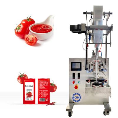 China Food Suitable for Small Business Honey Tomato Sauce Yogurt Grocery Automatic Packing Machine for sale