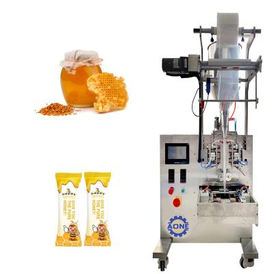 China Automatic Food Fruit Jam Sachet Juice Tomato Sauce Filling Stick Pouch Liquid Packaging Machine for sale