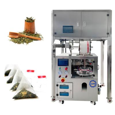 China Efficient Multifunctional Food Bag Tea Bag Triangle Filter Pyramid Packaging Machine for sale