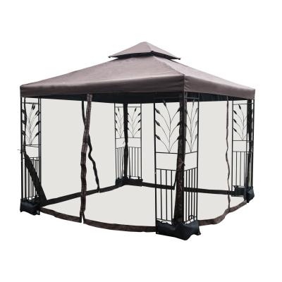 China Easy to Assemble 3*3M Waterproof Outdoor Garden Metal Trellis for sale