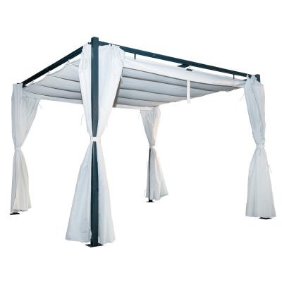 China CHEAP CUSTOM PRINTED LUXURY LUXURY Morden 10X10 CANOPY BELVEDERA WITH SIDE WALL zu verkaufen