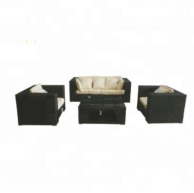 China Beautiful and Fashionable Dining Cube Set Outdoor Rattan Garden Furniture zu verkaufen