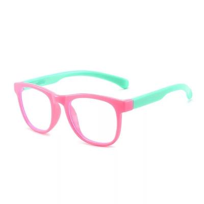 China For Reading Glasses 2022 Anti Blue Light Kids Glasses Eyesight Soft Optical Eyewear Silicone Kids Computer Blue Ray Glasses Blocking Glasses for sale